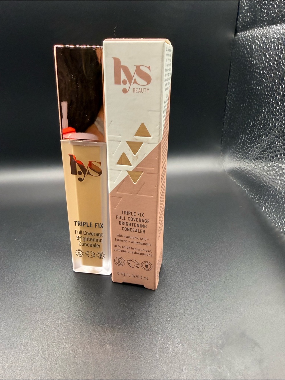 LYS Beauty Triple Fix Full Coverage Brightening Concealer in shade TG5.